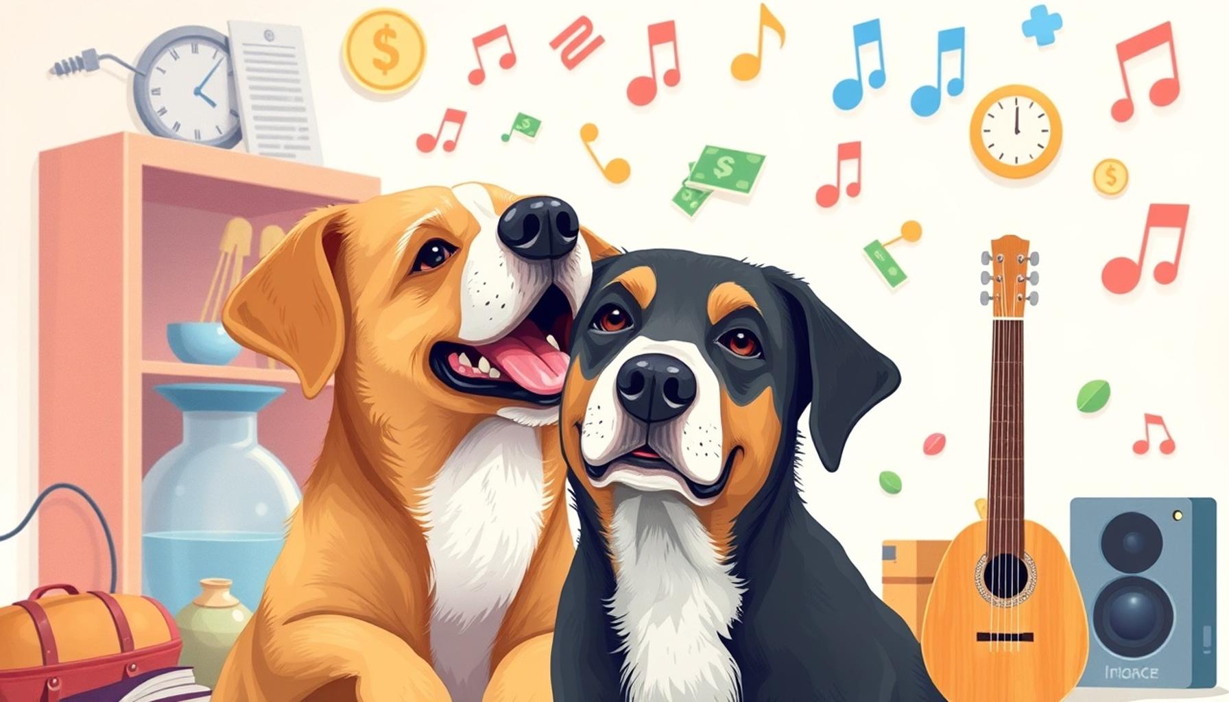 How Music and Ambient Sounds Influence Behavior During Pet Training
